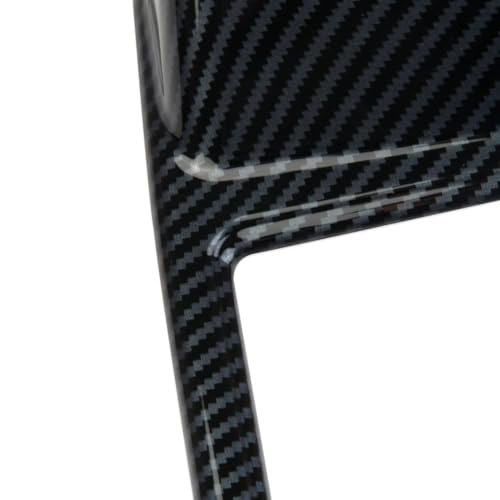 Marco Portavasos Central Fibra de Carbono Mitsubishi Outlander miniatura 6