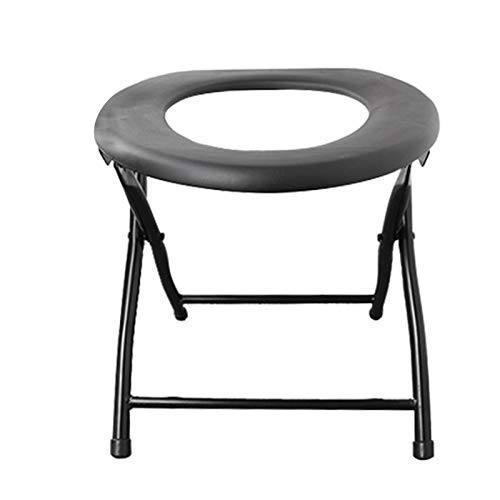 Gpzj Sedia da Toilette Pieghevole Rinforzata