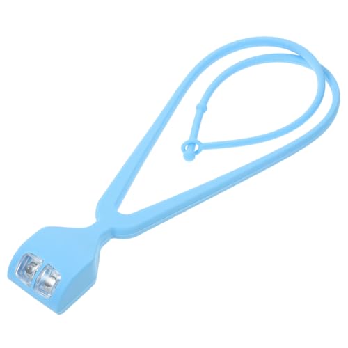 PRETYZOOM Hands- Neck Hanging Lamp Rechargeable Camping Lights Flashlights for Hiking Night Running Compact Random Color