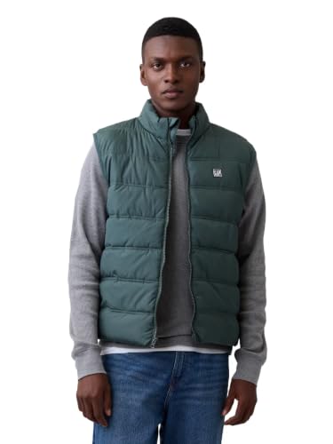 Image of GAP Men's Logo Lightweight Puffer Vest