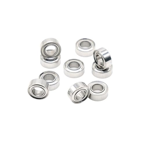Roulement SMR84 ZZ ABEC7 anti-vibration en inox 4x8x3mm pour réparer vos moulinets