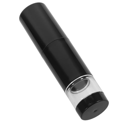 Gogogmee Knob Makeup Brush Concealer Makeup Brushes Spray Applicator Brush Portable Brushes Foundation Brush Retractable Blush Brush Small Makeup Brush Plastic Black