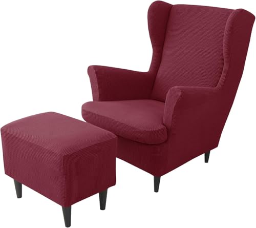 Fundas elásticas para silla con protector de reposapiés lavable y resistente 2