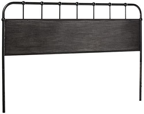 Hillsdale Furniture Hillsdale Grayson, Rubbed Black King Headboard,