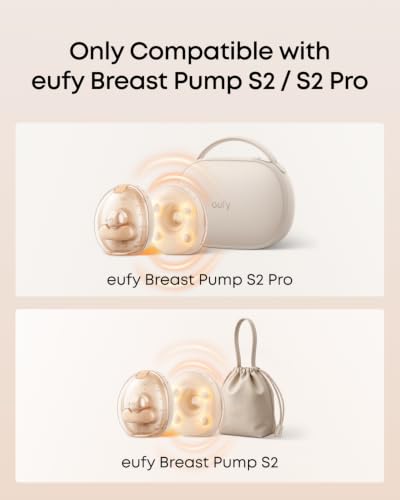 Image of eufy Security Wearable Breast Pump S2 Pro, 24mm Flange (2-Pack) | Pump Replacement Parts: Food-Grade Silicone supports HeatFlow2.0 Tech for a Durable, Ergonomic & Comfortable Fit.