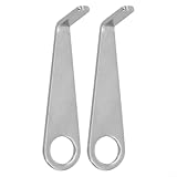 Minhe Secure Removal Key Tool for Ring Doorbell Camera Opening Tool 2Pcs Stainless Steel Video Doorbell Key for Easy Battery Replacement