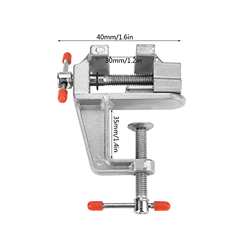 Qiguch66 Bench Vise Exquisite Hard Aluminium Alloy Multipurpose Clamp-On Table Vise thumb #5