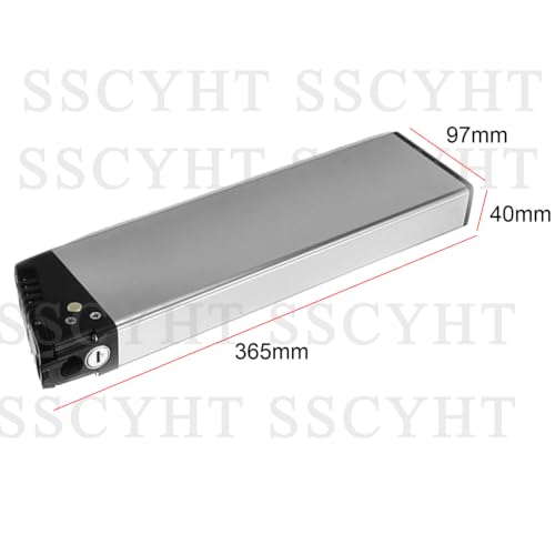 Batería oculta para bicicleta eléctrica de 48V y 36V ideal para kit de motor de bici plegable 2