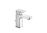 Acabado: Cromado Roca A5A3C01C00, Grifo Monomando Compacto para Lavabo con Desagüe Automático (Inicio Fresco) Ref.A5A3A01C00