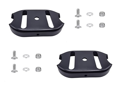 TGBoBiFiveY 2Pack 1727854BMYP Snow Blowers Slide Skid Plate Shoes with Hardware Kit Replaces Murray ST1028S 966D John Deere 928E Briggs & Stratton 924MD Etc
