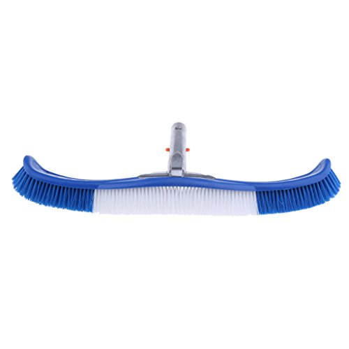 Homyl – Cabeça de escova de limpeza de piscina de 45,72 cm com azulejo para limpeza de vassoura, pis