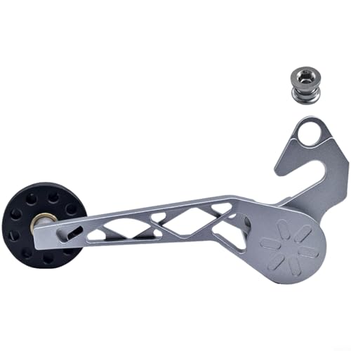 Guide-chaîne argenté résistant pour éviter les sauts de chaîne sur Brompton PLine