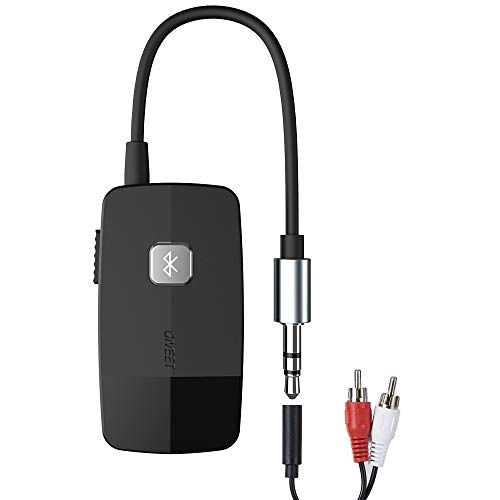 Giveet Bluetooth V4.2 Récepteur audio, adaptateur Bluetooth portable sans fil avec 3,5 mm pour la sortie Aux Accueil stéréo Salut-Fi Musique en streaming voiture système audio filaire