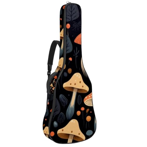 Sac pour guitare folk avec doublure de protection antichoc et poches