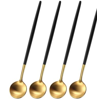 15 longues cuillères à café 17 cm en acier inoxydable 304