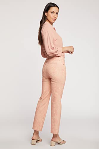 NYDJ Marilyn Straight Ankle in Mirage Leopard3