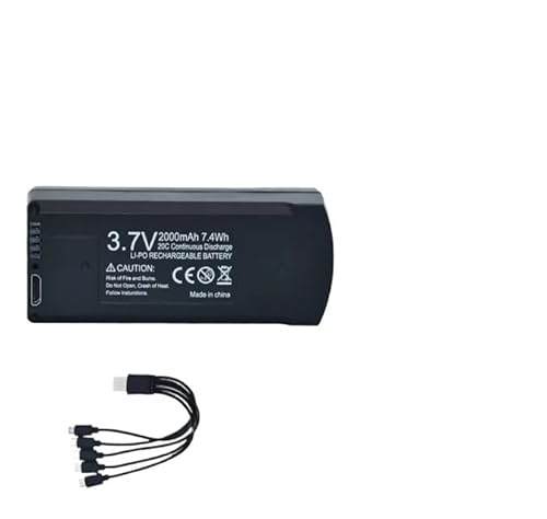 �݊���������܂�GPS V198 V168 PRO MAX 7.4V 3000mAh 3.7V 2000mAh ���`�E���C�I���o�b�e���[ RC�h���[���p�[�d��t��(2000mAh-4Pcs-USB)