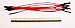 Qty. 10 5" Red Schmartboard Female Jumper Wires and 40 Headers