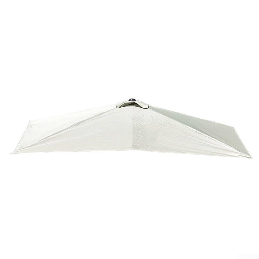 Toldo de repuesto para sombrilla semirrectangular ideal para balcones pequeños y patios 7