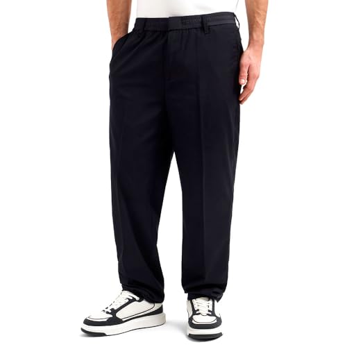 Armani Exchange Men's Poly Rayon Suiting Pant