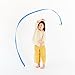 Sarah's Silks Starry Night Streamer - Pretend Play, Dance, Baton Stick Twirling, and Gymnastics Party Favors | 100% Silk and Wood Montessori and Waldorf Toys, 1 Piece