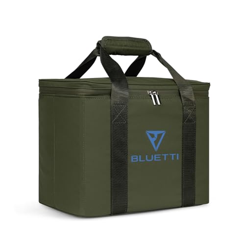 BLUETTI Portable Station Bag for BLUETTI Elite 100 V2 with Room for Accessories, Waterproof and Abrasion-resistant Nylon Fabric