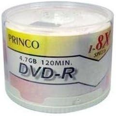 Princo 100 8X DVD-R 4.7GB White Top