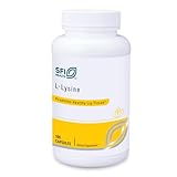 Klaire Labs SFI Health L-Lysine - 500 Milligrams Essential Amino Acid Support for Immune Health & Collagen Formation, Hypoallergenic & Dairy-Free (100 Capsules)
