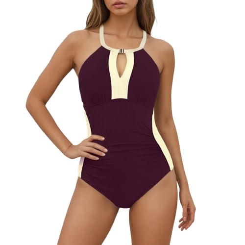 Maillot de bain violet couvrance totale parfait pour vos loisirs d'été