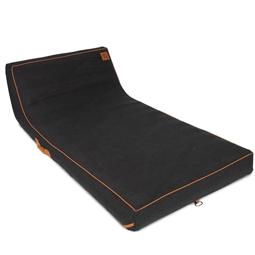 Big Joe Lux Chaise Premium Inflatable Pool Float, Twilight Sunbrella Fabric, Durable UV Protected Polyester Blend by Big Joe - Used condition - US$253.79