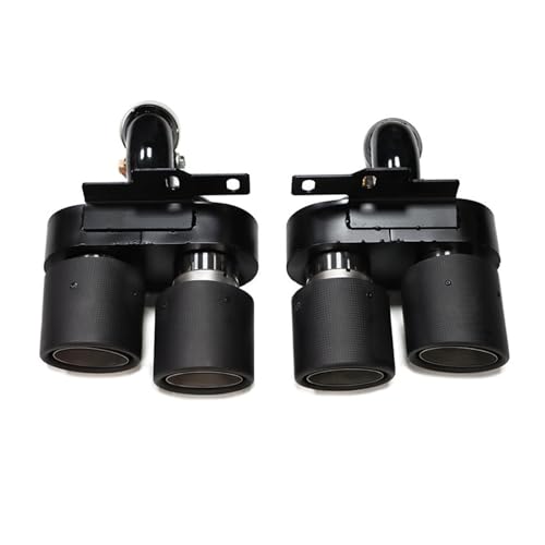 Tuyaux d'échappement A6 A7 C8 avec double double sortie carbone S6 S7