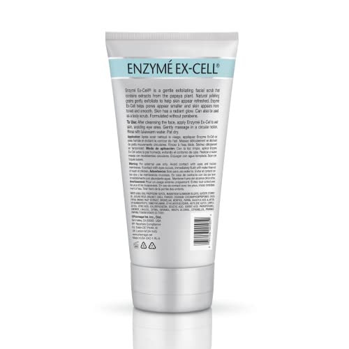 Pharmagel Enzyme Ex-Cell - Gentle Papaya Face Exfoliator Scrub for All Skin Types - 6 Ounces - Image 3