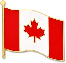 PinMart World Flag Enamel Lapel Pin