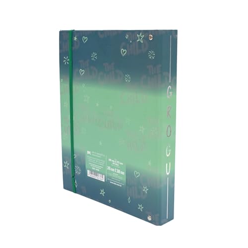 Fichário Universitário Star Wars Mandaloriam - Fechamento em Elástico