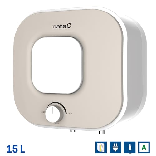 Cata Elektrischer Warmwasserbereiter 15 L Modell CTRC 15-M, Farbe Weiß.