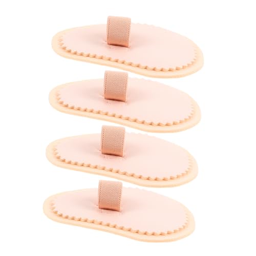 FOMIYES Toe Orthotic for Men Women 4pcs Toe Varus Correctors Forefoot Pad Bunion Pads