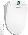 ExtraFein Smart Electric Bidet, Heated Toilet Seat Elongated with Dual Control, LED Display, Instant Warm Water & Air Dryer, Self-Clean Nozzle, Slow Close Lid, UV Light, Child/ECO/Silent Mode
