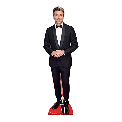 Star Cutouts Ltd-CS907 Patrick Dempsey (Traje) -Recorte de cartón para Fiestas, Aficionados, Pantallas y coleccionistas, 183 x 59 cm (CS907) Cover