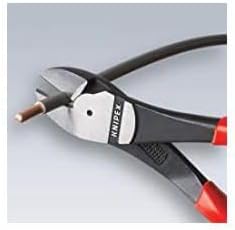 KNIPEX Tools 74 08 200 SBA InsulatedHigh Leverage Diagonal Cutters, 8-Inch