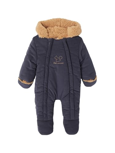 Vertbaudet Baby Winter-Overall, Cord mit Teddyfleece-Futter und...