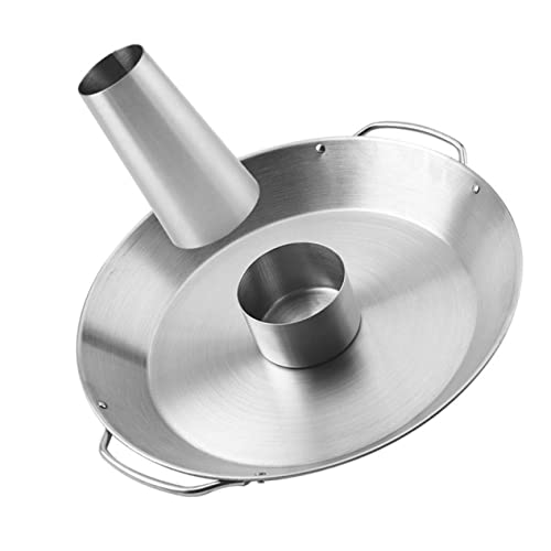 Cabilock Grilled Chicken Rack Removable Roast Chicken Pan for Home Bbq High Hardness Design for Easy Use and Versatile Cooking