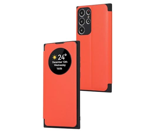 Étui de protection transparent en cuir résistant aux chocs pour S24 et S30 Plus
