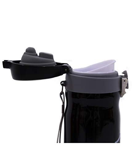 Garrafa Térmica Inox Pressão 450 Ml Botafogo