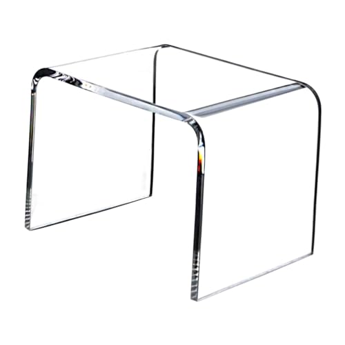 Table d'extrémité transparente ultra robuste avec structure minimaliste - 5