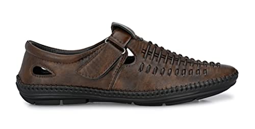 Image of MACTREE Men Flexible-Stitched Sole Premium Sandals
