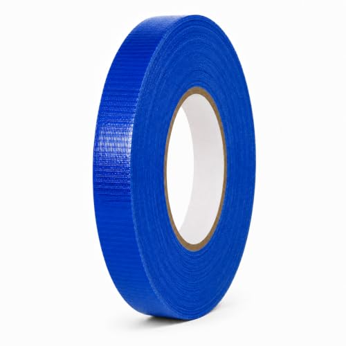 Image of GGR Supplies CDT-36 Industrial Grade Cloth Duct Tape, Dark Blue 1 Inch x 60 Yards, Waterproof UV Resistant Heavy Duty, Clean Removal with No Sticky Residue for Repairs, Packaging, and Bundling
