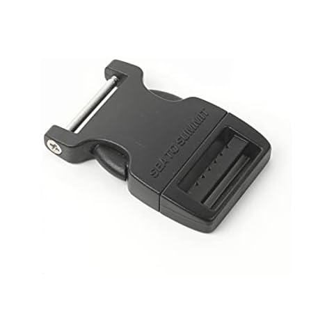 Sea To Summit Unisex's 1 Pin Field Repair Side Release Buckle-Black, 25 mm Cover