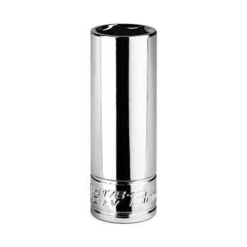Capri Tools 13 mm Deep Socket 1/4-Inch Drive 6-Point Metric
