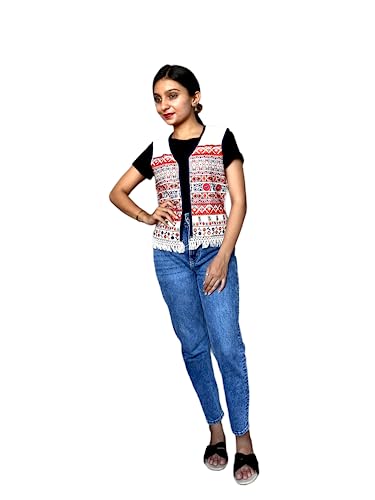 Image of Prijam Women's Embroiderd Ethnic CT RL 38 jacket or koti