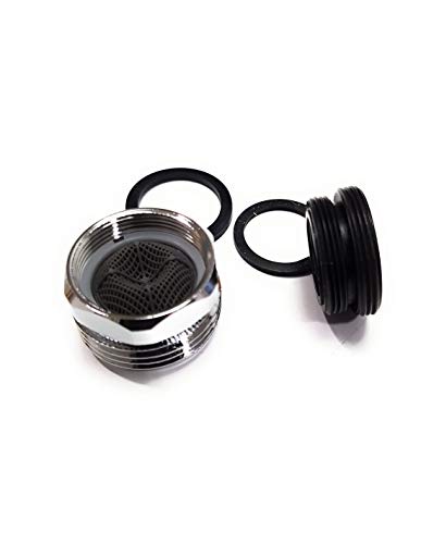 'plastisan - Luftsprudler Gewinde Schlauch M3/4 chrom/chrom Cover